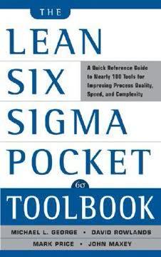 The Lean Six Sigma Pocket Toolbook book cover