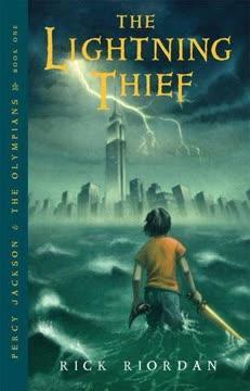 The Lightning Thief book cover