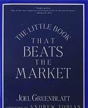 The Little Book That Beats the Market book cover