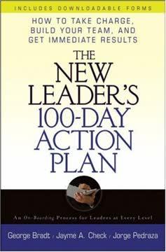 The New Leader's 100-Day Action Plan book cover