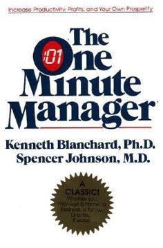The One Minute Manager book cover