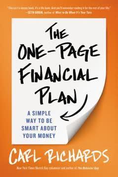 The One-Page Financial Plan book cover