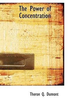 The Power of Concentration book cover