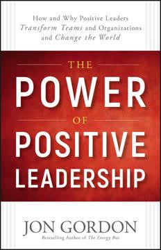 The Power of Positive Leadership book cover