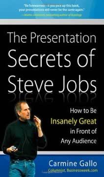 The Presentation Secrets of Steve Jobs book cover
