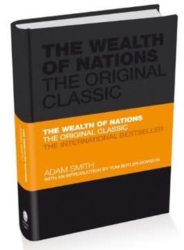 The Wealth of Nations book cover