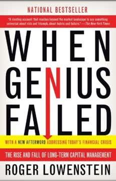 When Genius Failed book cover