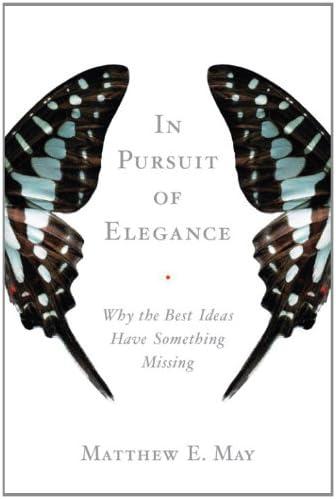 In Pursuit of Elegance book cover
