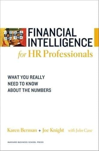 Financial Intelligence for HR Professionals book cover