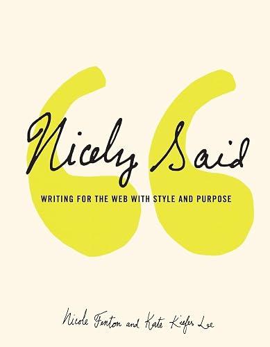Nicely Said book cover