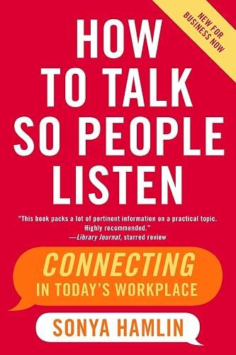 How to Talk So People Listen book cover