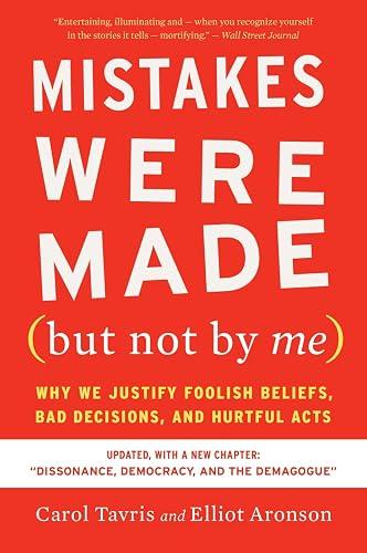 Mistakes Were Made, But Not By Me book cover