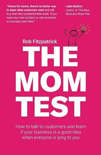 The Mom Test book cover