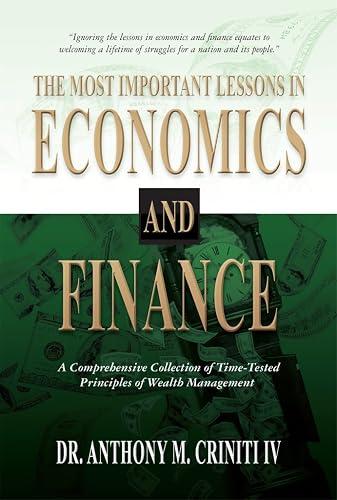 The Most Important Lessons in Economics and Finance book cover