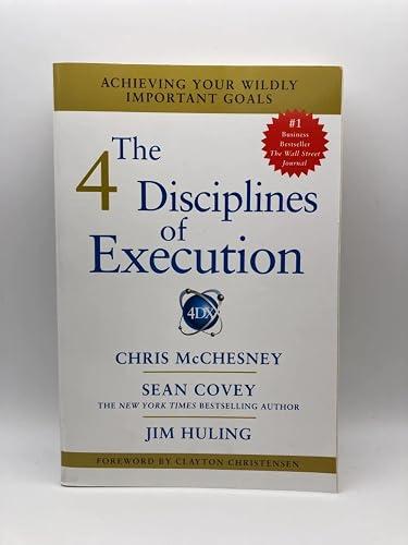 The 4 Disciplines Of Execution book cover