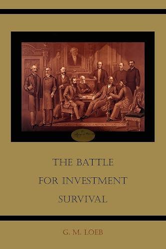 The Battle for Investment Survival book cover