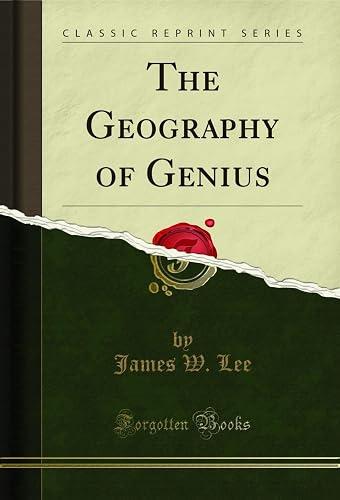 The Geography Of Genius book cover