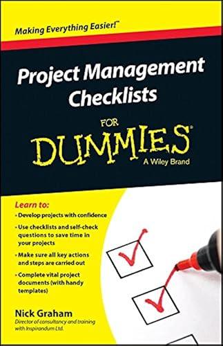 Project Management for Dummies book cover