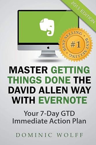 Master Getting Things Done the David Allen Way with Evernote book cover