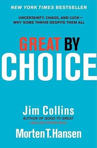 Great By Choice book cover