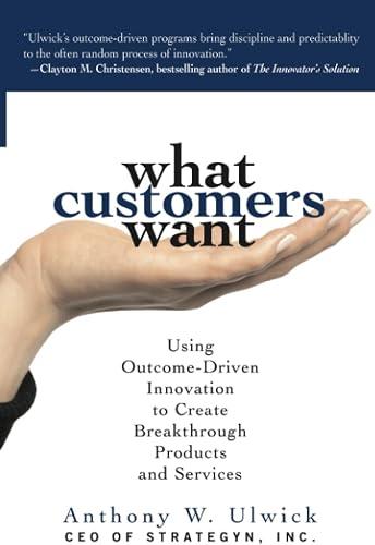 What Customers Want book cover