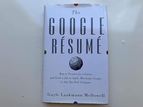 The Google Resume book cover