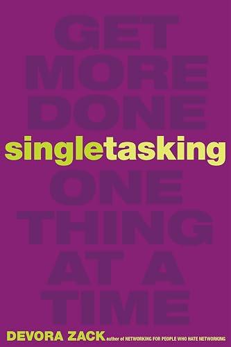 Singletasking book cover