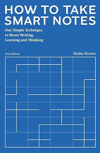 How to Take Smart Notes book cover
