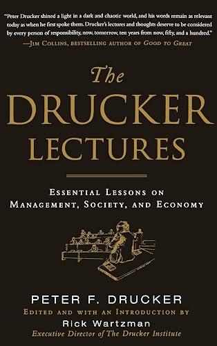 The Drucker Lectures book cover