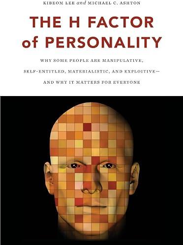 The H Factor of Personality book cover