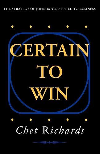 Certain to Win book cover