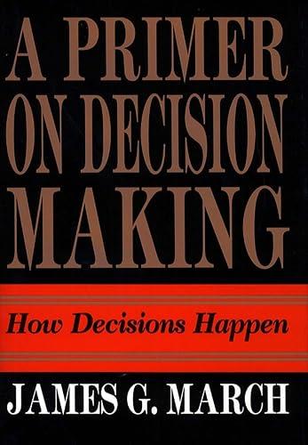 Primer on Decision Making book cover