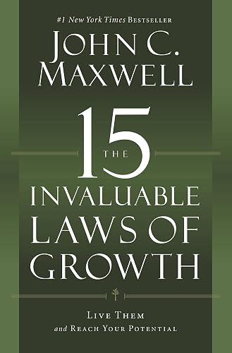 The 15 Invaluable Laws Of Growth book cover