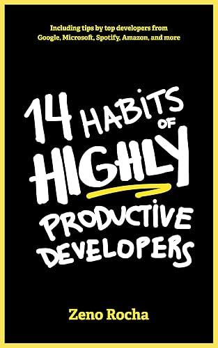 14 Habits of Highly Productive Developers book cover