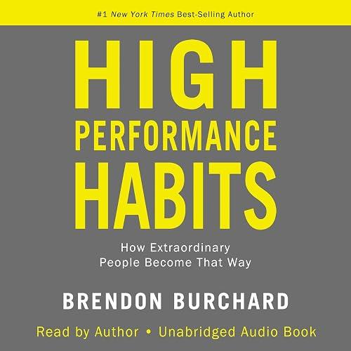 High Performance Habits book cover