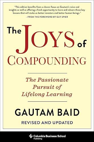 The Joys of Compounding book cover