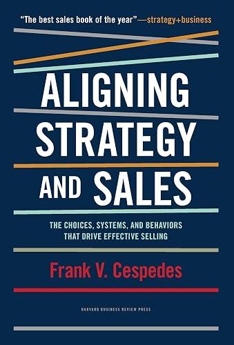 Aligning Strategy and Sales book cover