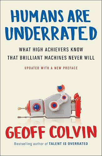 Humans Are Underrated book cover