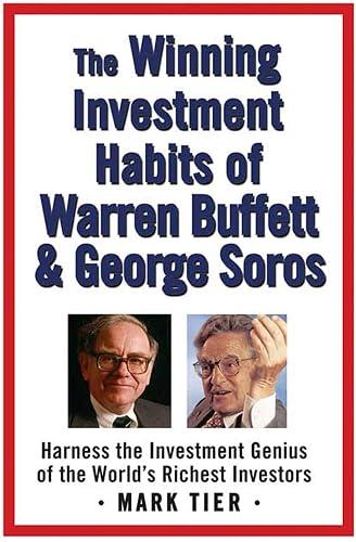 The Winning Investment Habits of Warren Buffett & George Soros book cover