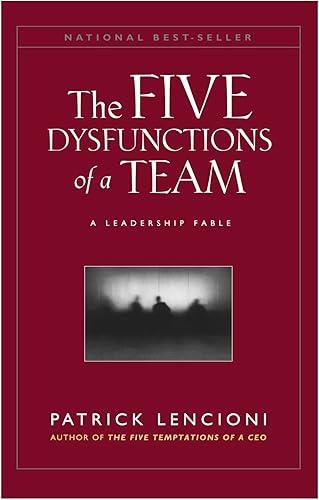 The Five Dysfunctions of a Team book cover