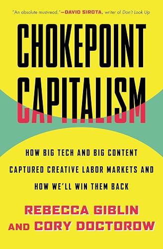Chokepoint Capitalism book cover