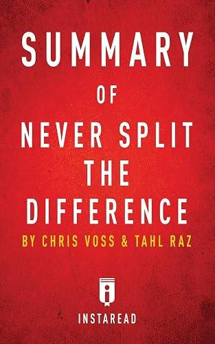 Summary of Never Split the Difference book cover