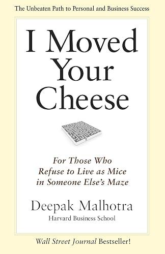 I Moved Your Cheese book cover