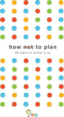How not to Plan book cover