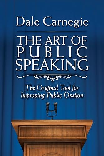 The Art of Public Speaking book cover