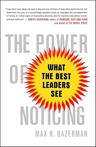 The Power of Noticing book cover
