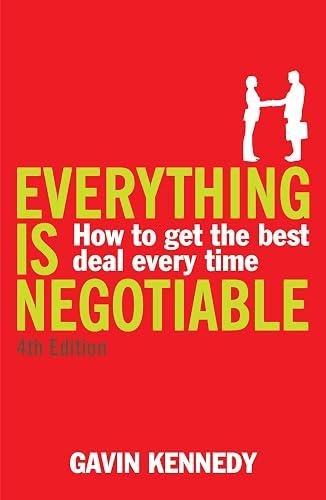 Everything is Negotiable book cover