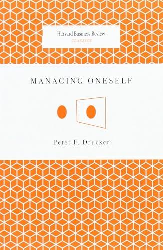 Managing Oneself book cover