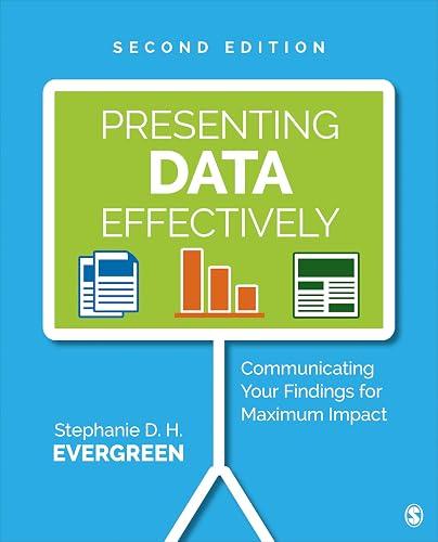 Presenting Data Effectively book cover