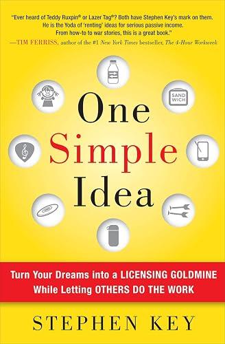 One Simple Idea book cover